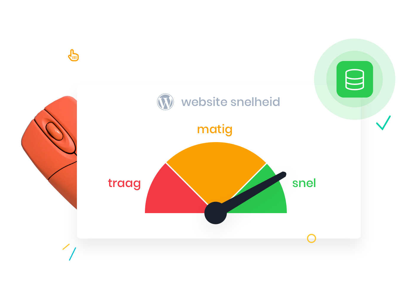 Improve speed with a cache plugin.